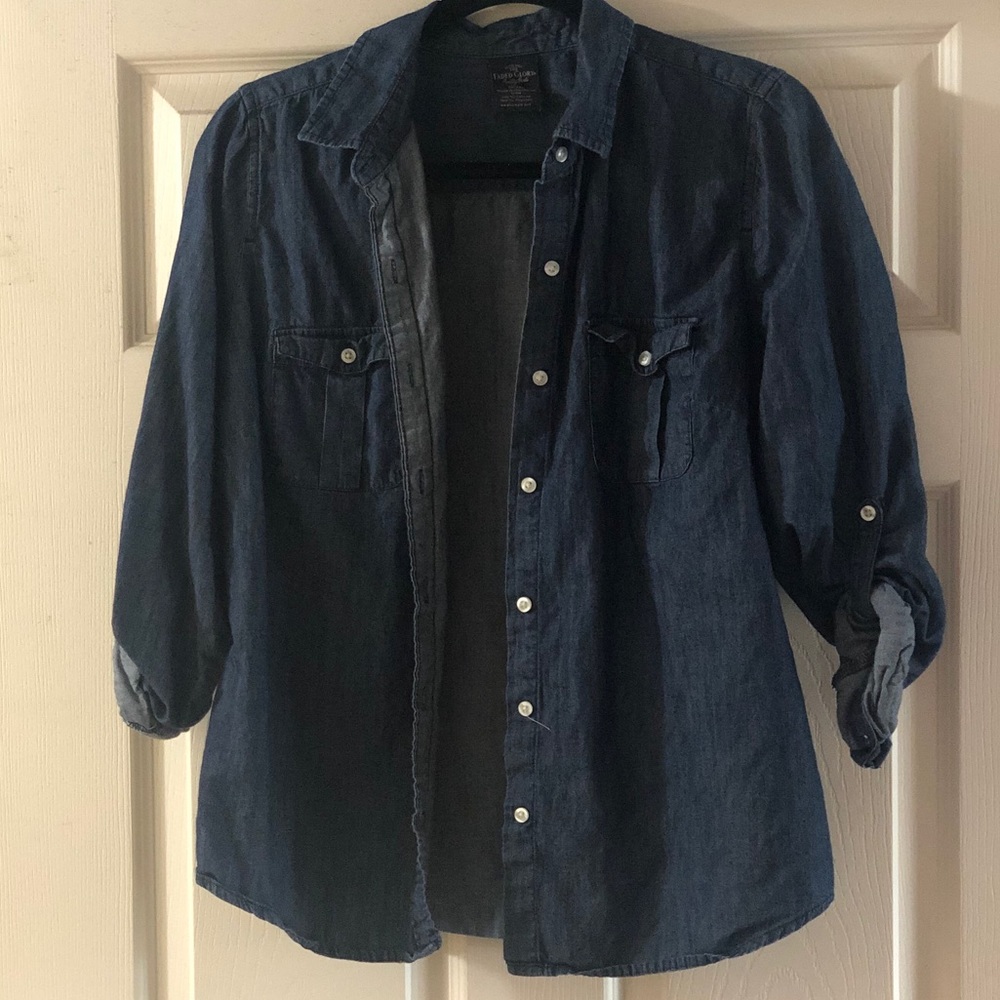 Jean Button up